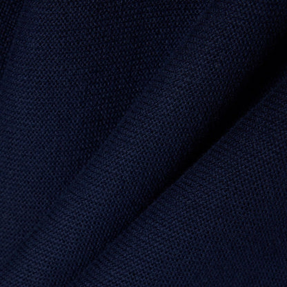 Lacoste Classic Fit Long Sleeved Knitted Polo Shirt - Navy