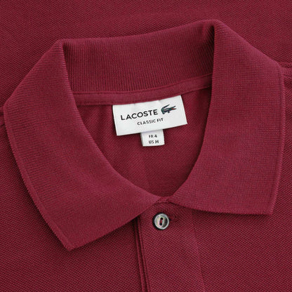 Lacoste Classic Pique Polo Shirt - Bordeaux