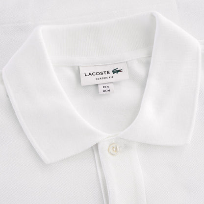 Classic Pique Polo Shirt - White