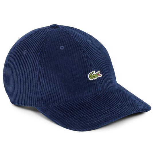 Lacoste Corduroy Cap - Midnight Blue