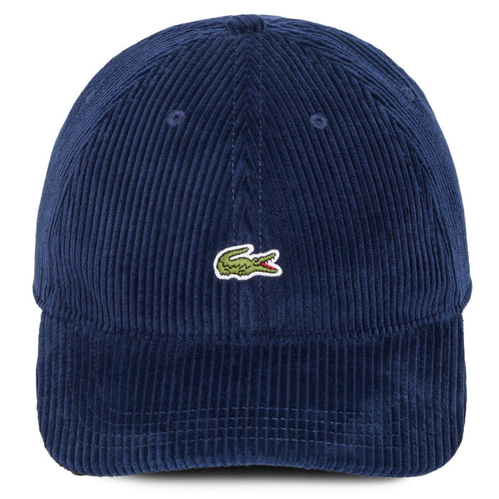 Lacoste Corduroy Cap - Midnight Blue