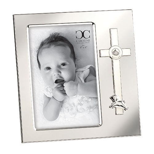 Lamb Baptism Frame 7.25"H