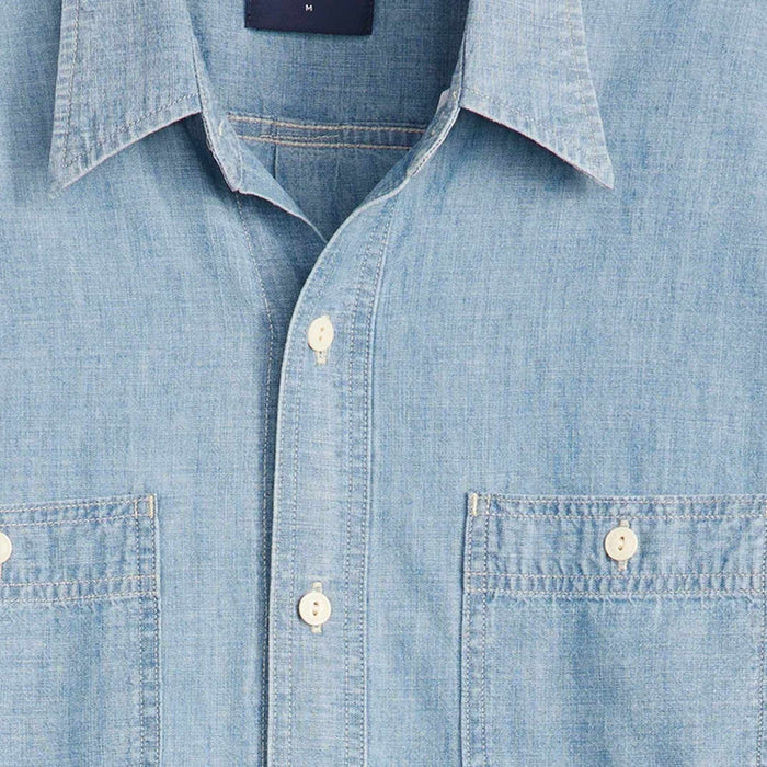 Levi's Blue Tab Men's Work Shirt - Light Blue
