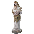 L’Innocence Madonna and Child Statue – 11.75" | Fully Hand-Painted | Goldscheider Veronese