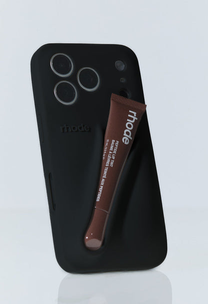 black lip case with peptide lip tint espresso