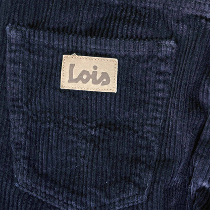 Lois Jeans Dallas Jumbo Cord Trousers - Navy