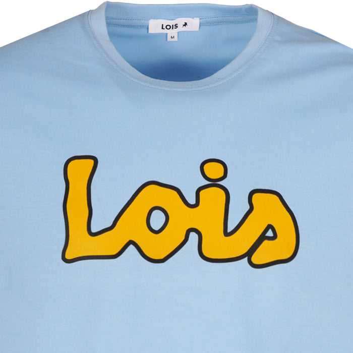 Lois Jeans Ford T-Shirt - Light Blue