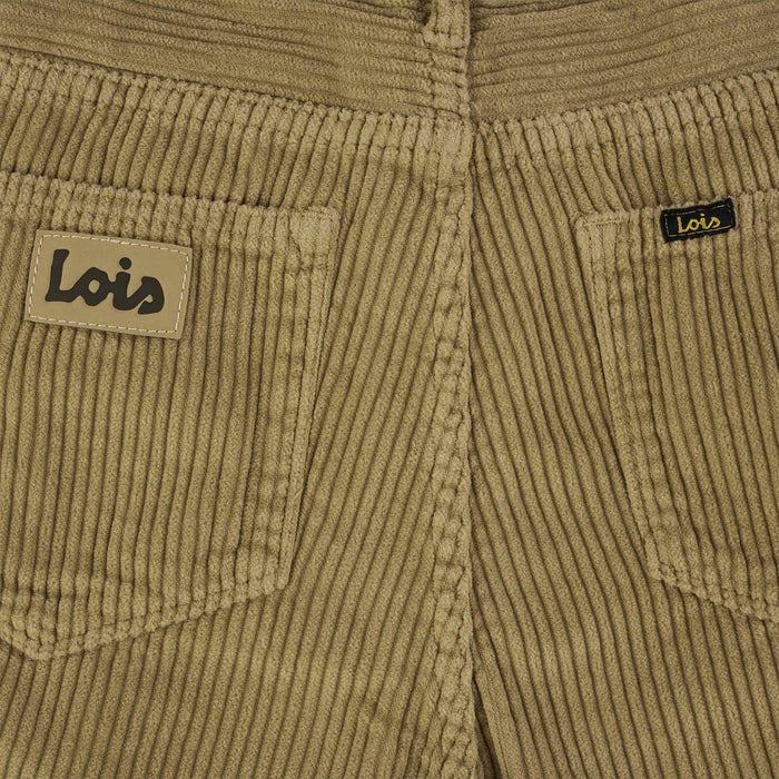 Lois Jeans Pepe Jumbo Corduroy Shorts - Dark Sand