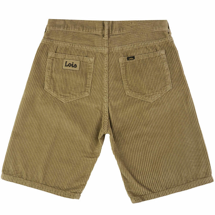 Lois Jeans Pepe Jumbo Corduroy Shorts - Dark Sand