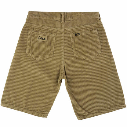 Lois Jeans Pepe Jumbo Corduroy Shorts - Dark Sand