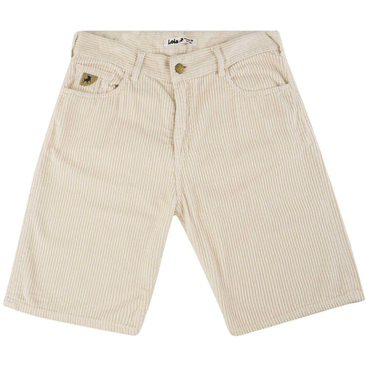 Lois Jeans Pepe Jumbo Corduroy Shorts - Ecru
