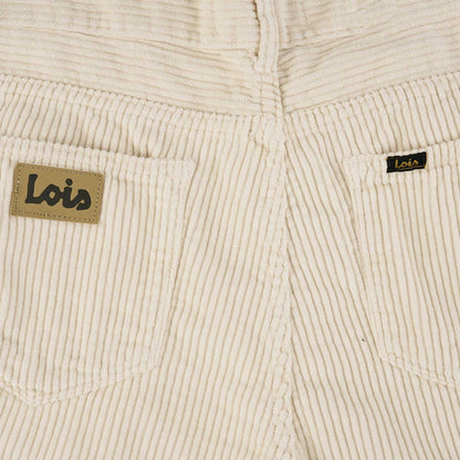 Lois Jeans Pepe Jumbo Corduroy Shorts - Ecru