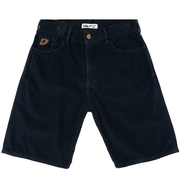 Lois Jeans Pepe Jumbo Corduroy Shorts - Navy