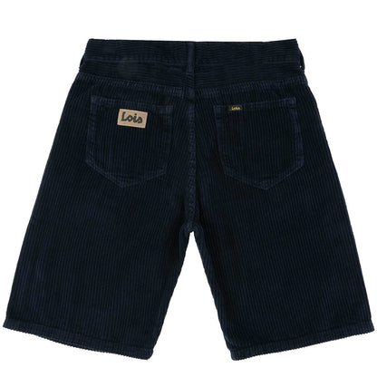 Lois Jeans Pepe Jumbo Corduroy Shorts - Navy