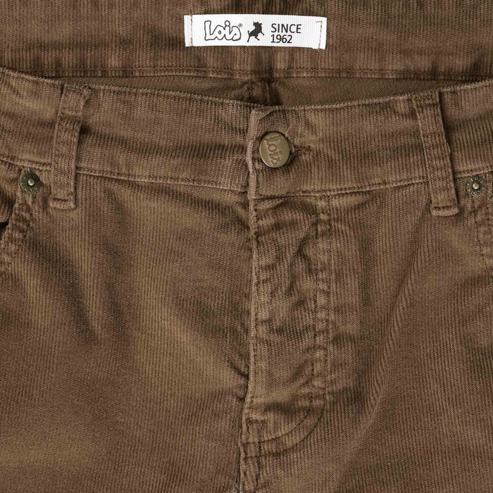 Lois Jeans Sierra Thin Cord Trousers - Brown