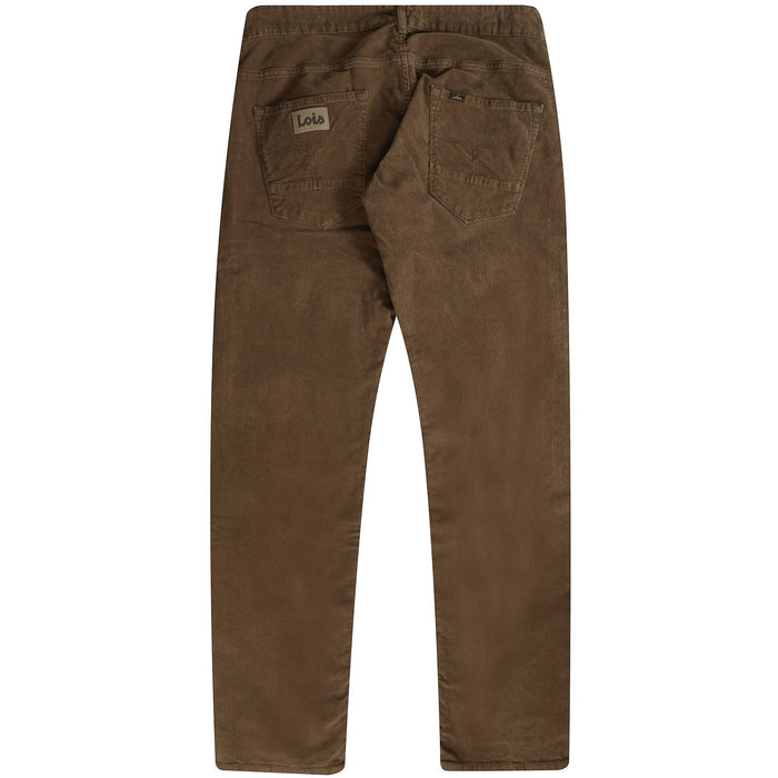 Lois Jeans Sierra Thin Cord Trousers - Brown