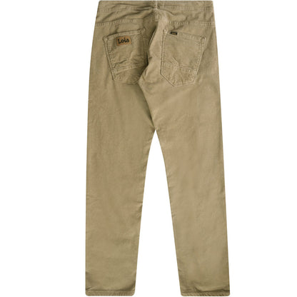 Lois Jeans Sierra Thin Cord Trousers - Dark Sand