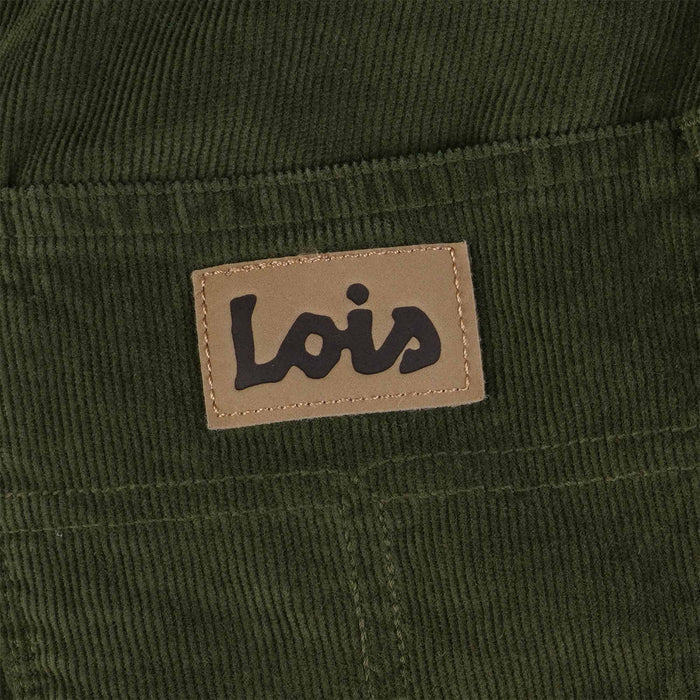 Lois Jeans Sierra Thin Cord Trousers - Green Olive
