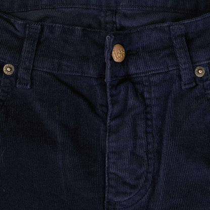 Sierra Thin Cord Trousers - Navy
