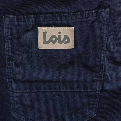 Sierra Thin Cord Trousers - Navy