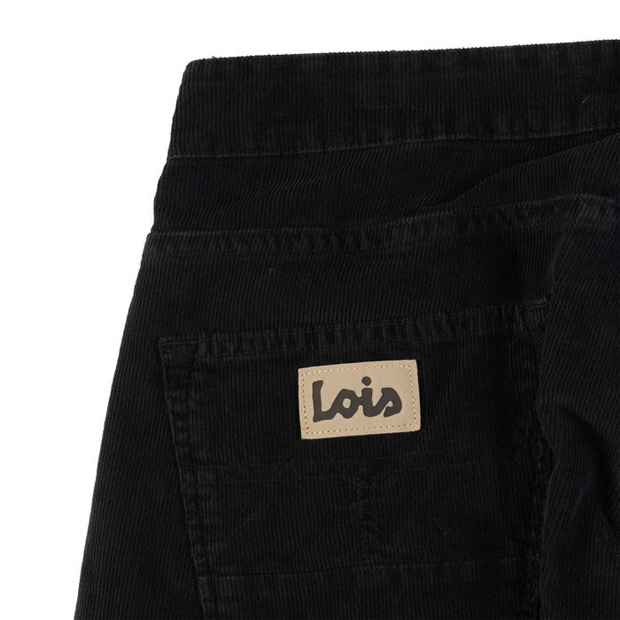 Lois Jeans Sierra Thin Corduroy Trousers - Black
