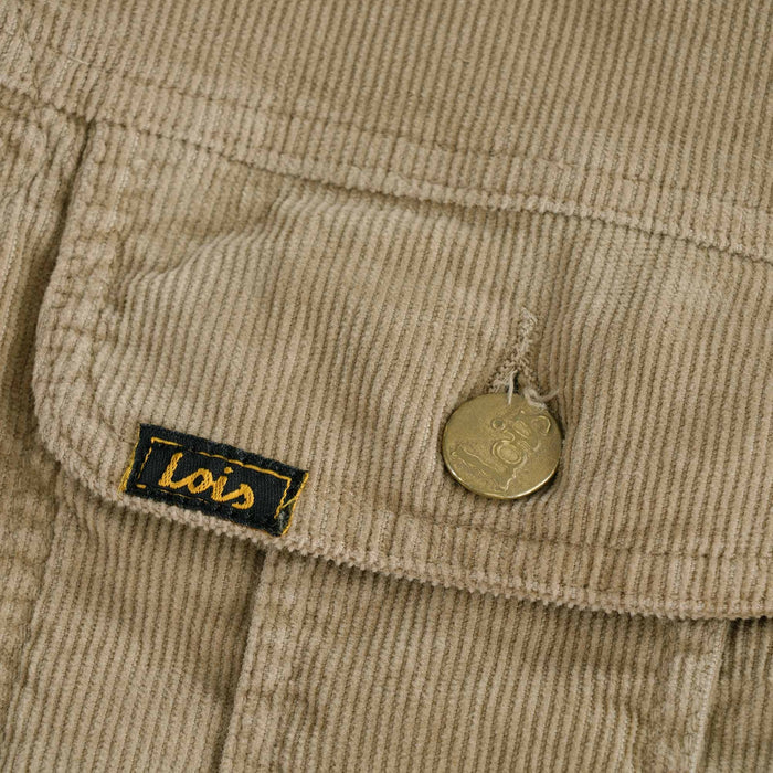 Tejana Thin Cord Jacket - Dark Sand