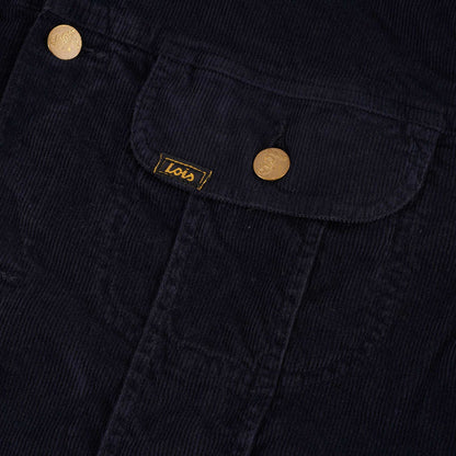 Lois Jeans Tejana Thin Cord Jacket - Navy