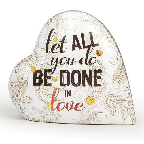 Love Notes Musical Heart Figure | Roman