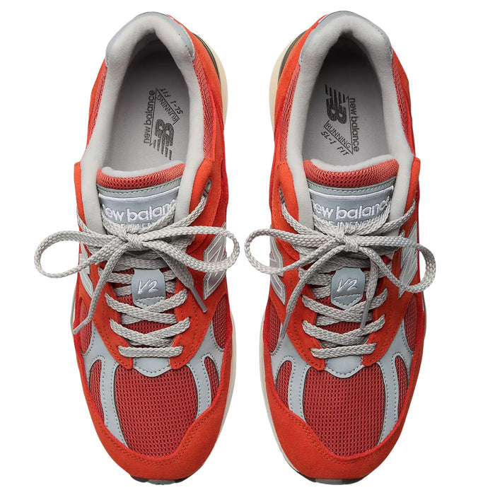 New Balance Made In UK 991v2 - Fire Red