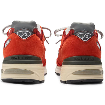 New Balance Made In UK 991v2 - Fire Red