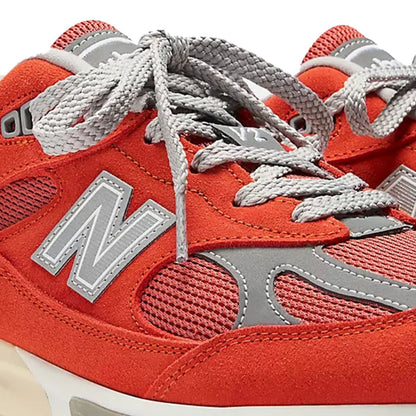New Balance Made In UK 991v2 - Fire Red