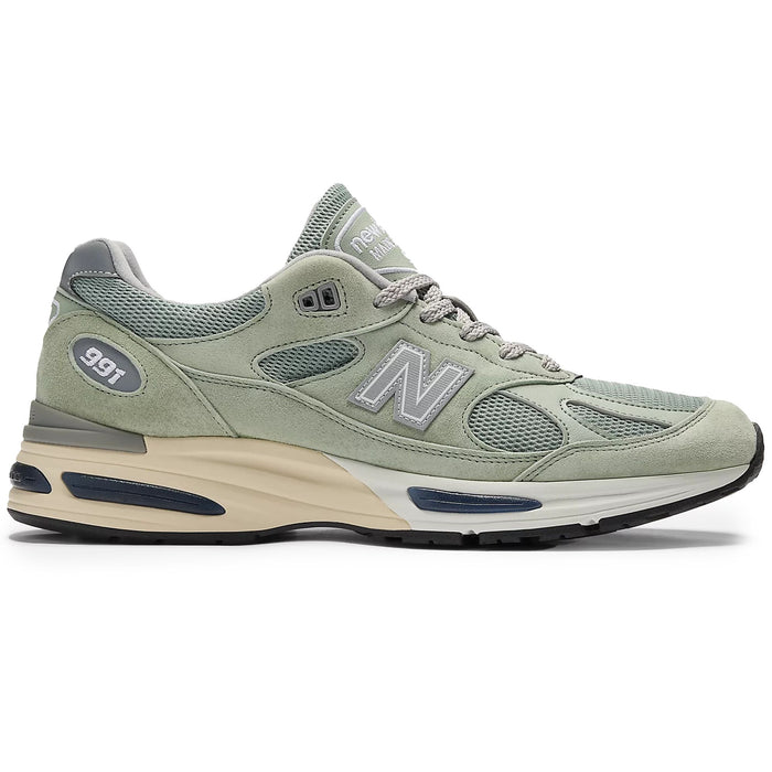 New Balance Made In UK 991v2 Trainers - Mint