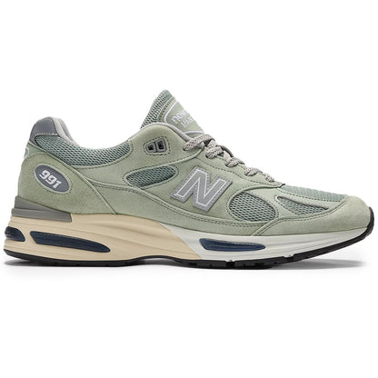 New Balance Made In UK 991v2 Trainers - Mint