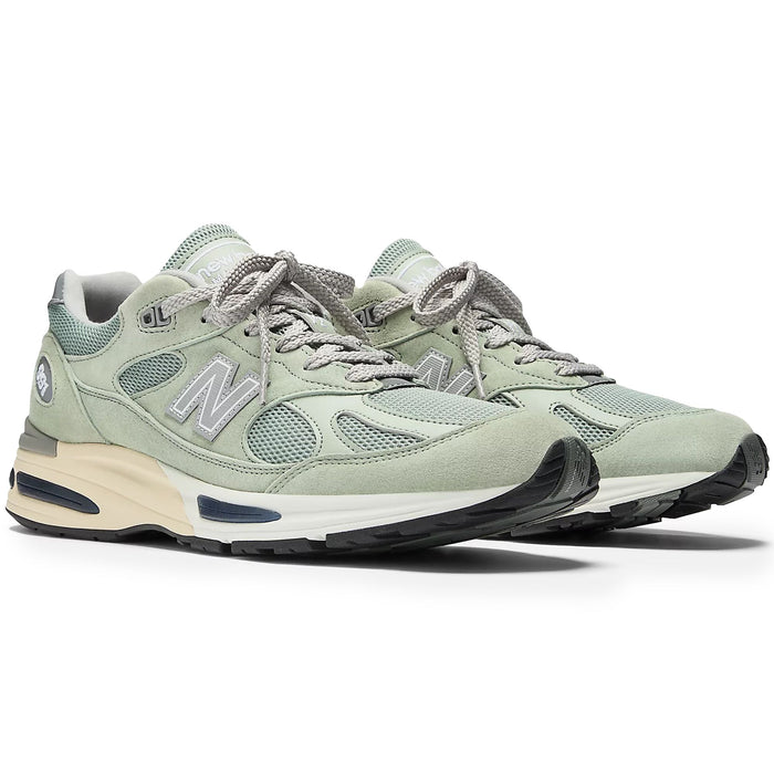 New Balance Made In UK 991v2 Trainers - Mint