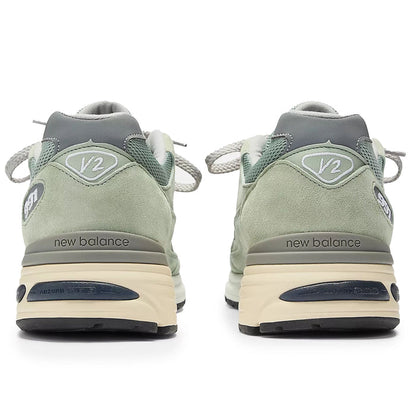 New Balance Made In UK 991v2 Trainers - Mint