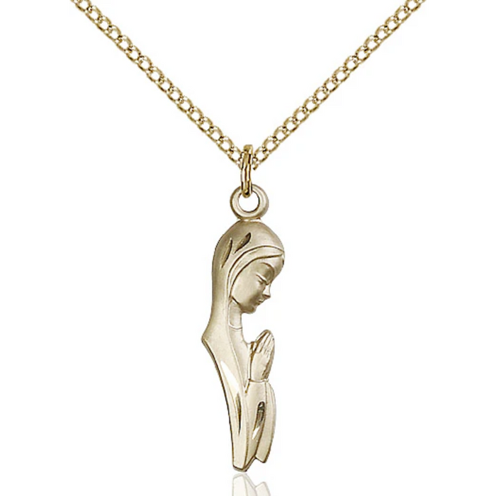 Madonna Necklace Gold Filled 18"
