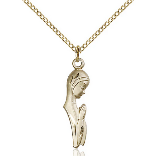 Madonna Necklace Gold Filled 18"