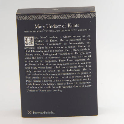 Mary Undoer of Knots Statue 4.25"H