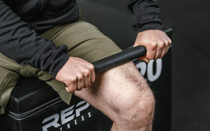 Massage Roller - Being Used to Massage Quad
