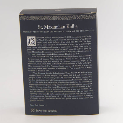 Maximilian - St. Maximilian Kolbe Statue 4"H