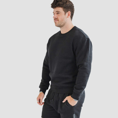 Men's AlpacaCloud® Heavyweight Crew Neck Sweatshirt - Follow Your Legend