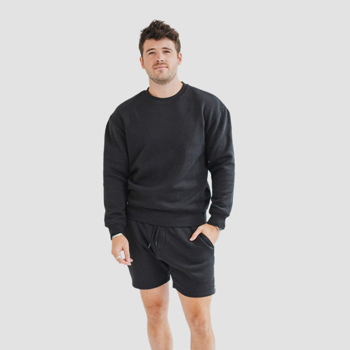 Men's AlpacaCloud® Heavyweight Crew Neck Sweatshirt - Follow Your Legend