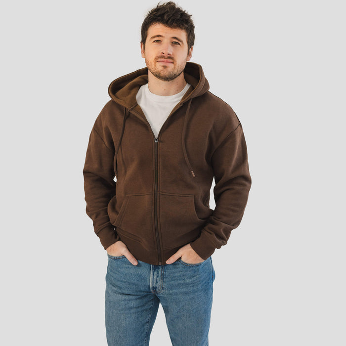 Men's AlpacaCloud® Zip Hoodie - Follow Your Legend