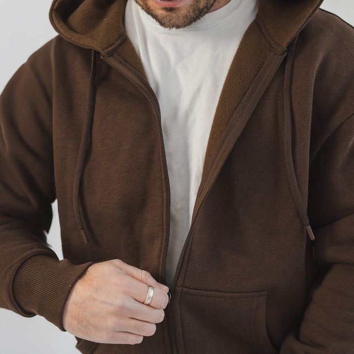 Men's AlpacaCloud® Zip Hoodie - Follow Your Legend