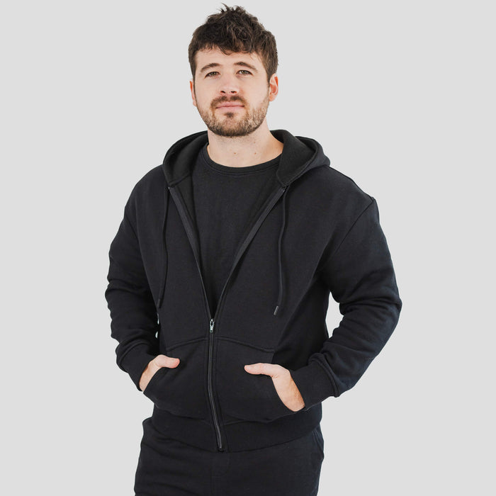 Men's AlpacaCloud® Zip Hoodie - Follow Your Legend