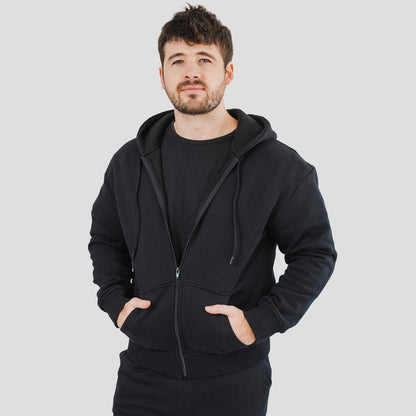 Men's AlpacaCloud® Zip Hoodie - Follow Your Legend