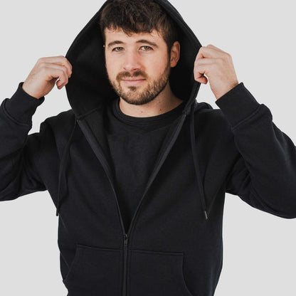 Men's AlpacaCloud® Zip Hoodie - Follow Your Legend