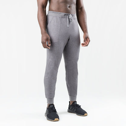 The REP Fitness Men's Apollo Joggers in Heather Cool Gray front, thumbnail