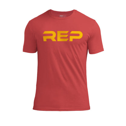 Heather Red/Gold / X-Small