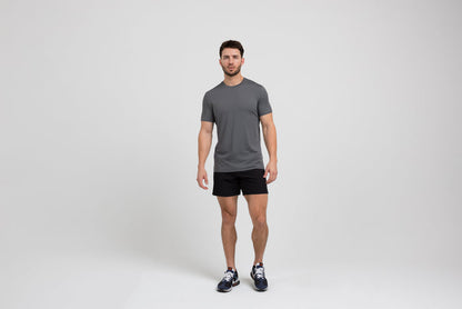 The REP Fitness Men's Delta Shirt in Cool Gray front